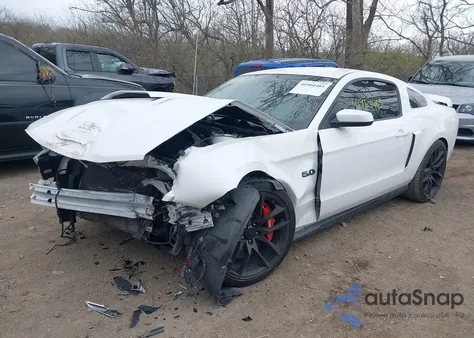 2012 Ford Mustang Gt Premium z USA, uszkodzony, nr VIN 1ZVBP8CF5C5221200